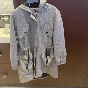 Badgley Mischka Tweed Winter Coat